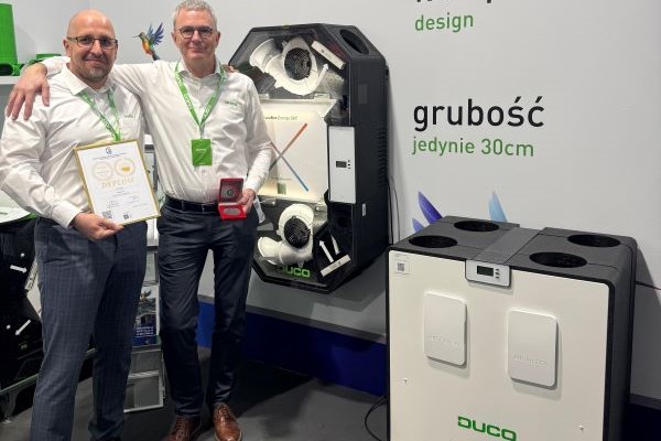 Opnieuw prijs voor DucoBox Energy Sky